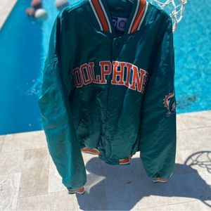 Vintage Miami Dolphins starter jacket